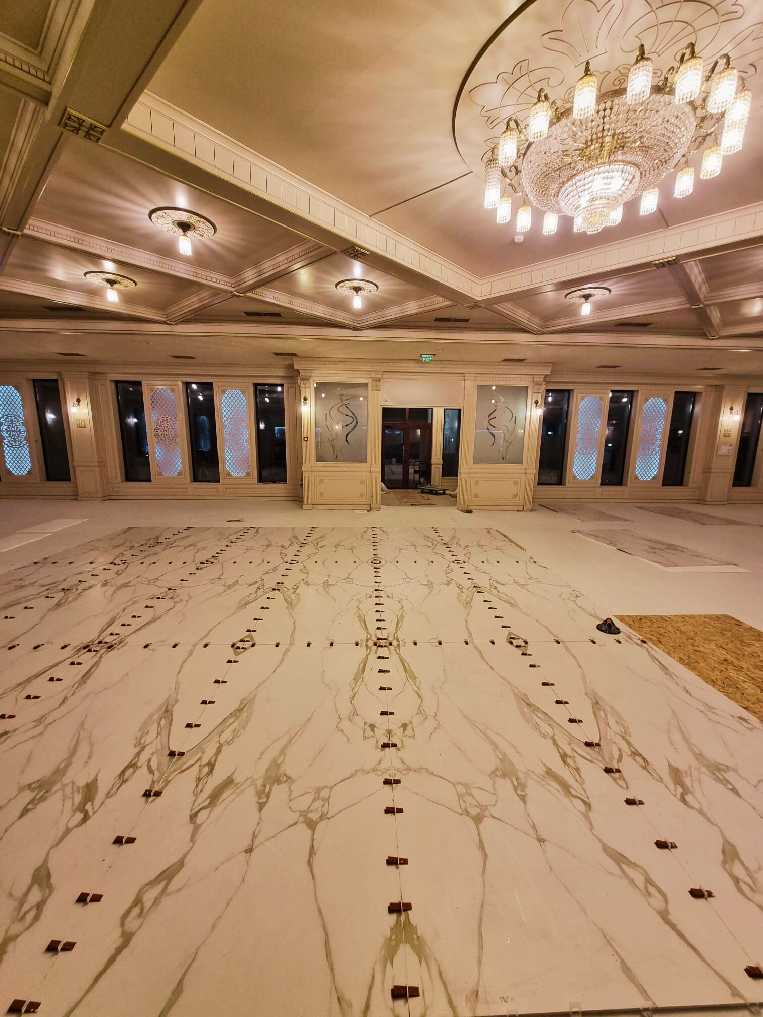 Sală evenimente – etapă 3