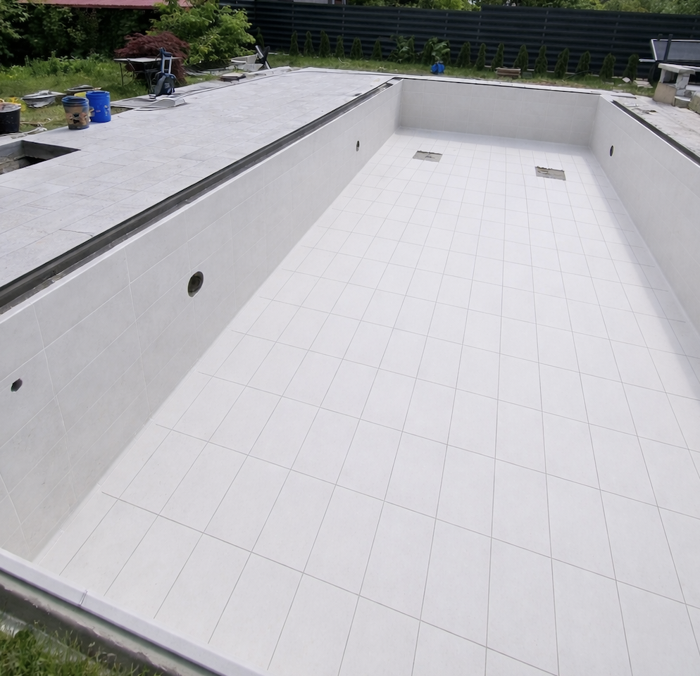 Piscină – etapă 5